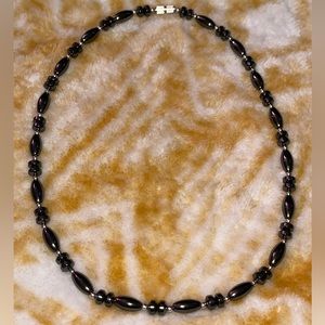 Metallic Beaded Necklace